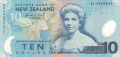 New Zealand 10 Dollars, (19)99